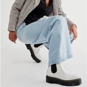 Dr Marten platform boots